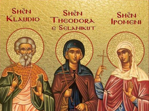 Dëshmorët Klaudi, Diodori, Viktori, Viktorini, Theodhora, Didimi, Papi, Serapioni, Thermi