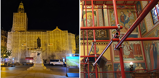The renovation of the Cathedral church in Zagreb has begun
