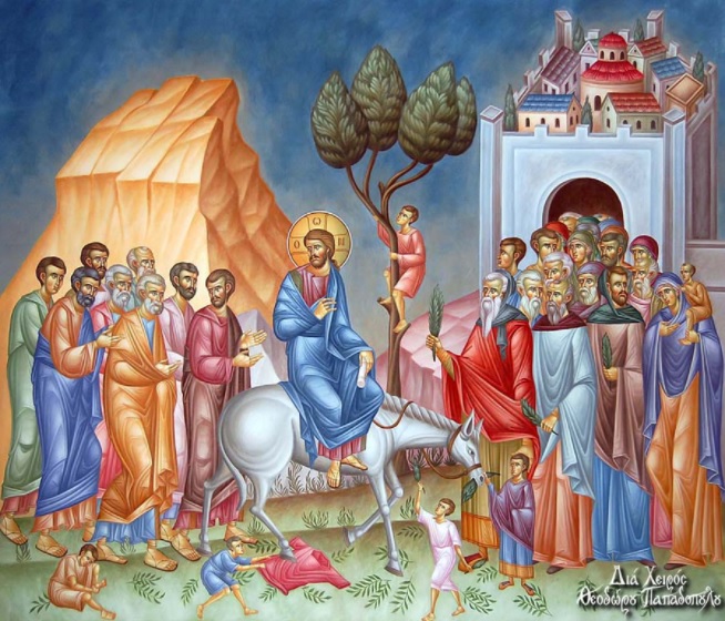 Κυριακή των Βαΐων (25 Απριλίου 2021)