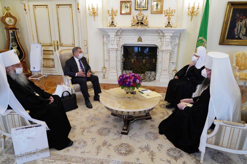 Συνάντηση Πατριάρχη Μόσχας με Πρόεδρο Ταταρστάν