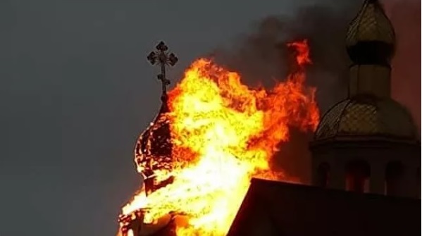 Κάηκε Ιερά Μονή στο Καζαχστάν