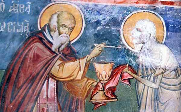 Υπόδειγμα μετανοίας σε έχομεν, Μαρία Αιγυπτία