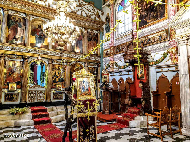 Κρέμασμα βαγιού στο καμπαναριό της Παναγούλας Μπανάτου (video)