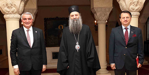 Σερβίας Πορφύριος “Να επιστρέψει η ειρήνη στο Νότιο Καύκασο”