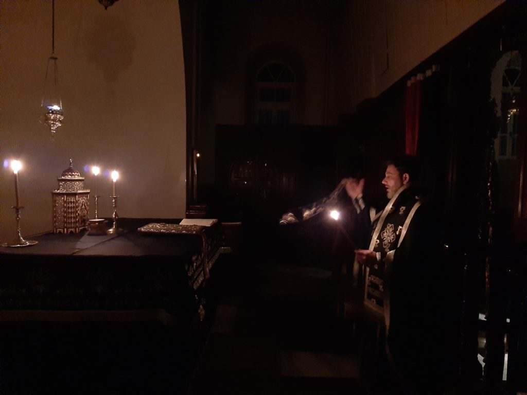 Εσπερινή Προηγιασμένη στη Θεολογική Σχολή της Χάλκης