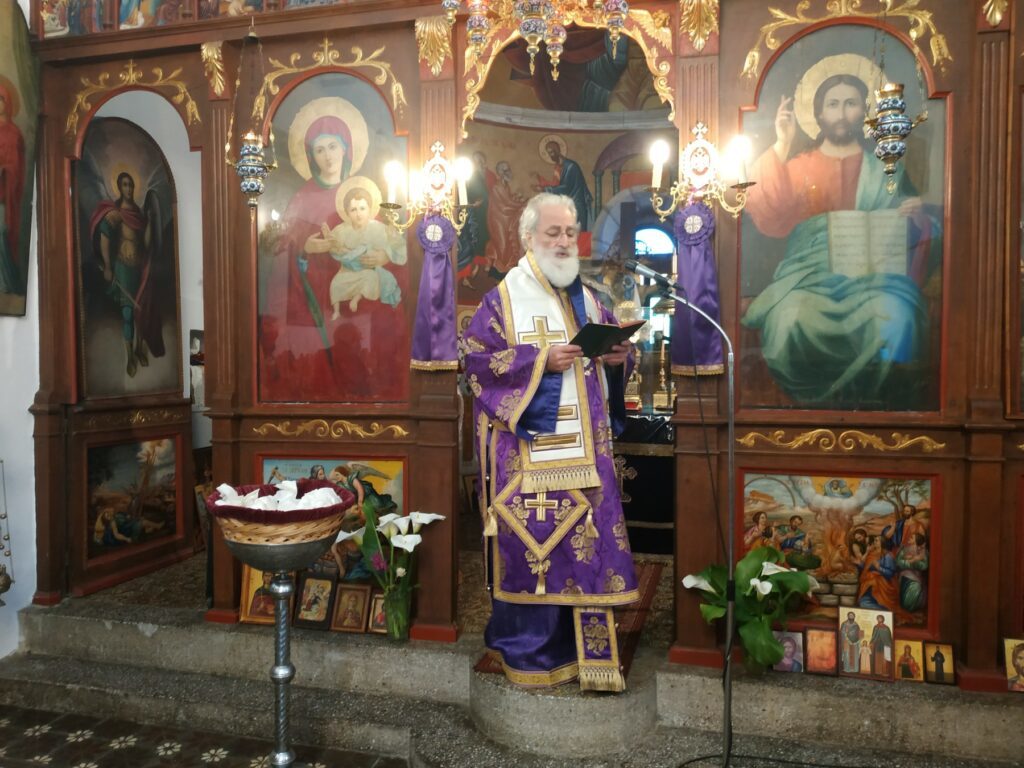 Προηγιασμένη Θεία Λειτουργία στο Σαμπά Πεδιάδος