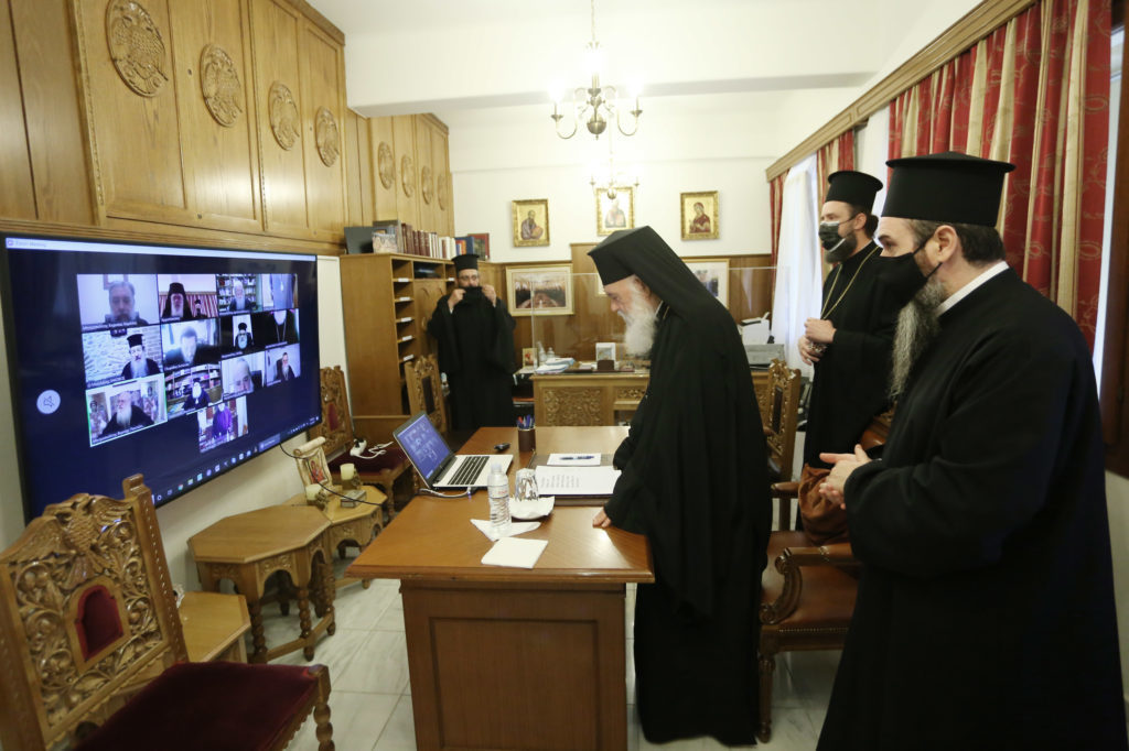 Завтра в онлайн-формате пройдет заседание Священного Синода Элладской Церкви