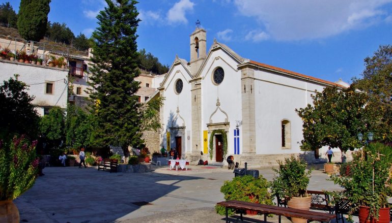 Заканчивается восстановление монастыря св. Георгия на Крите