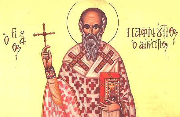 Sixth Monday of Great Lent; feast day of Holy Hieromartyr Paphnutius