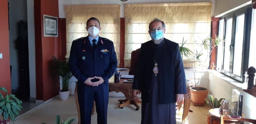 Στον Μητροπολίτη Ρόδου ο ΓΕΠΑΔ Νοτίου Αιγαίου