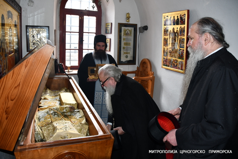 Metropolitan Bishop of Dabar-Bosna pays visit to historic monastery of Cetnije, in Montenegro