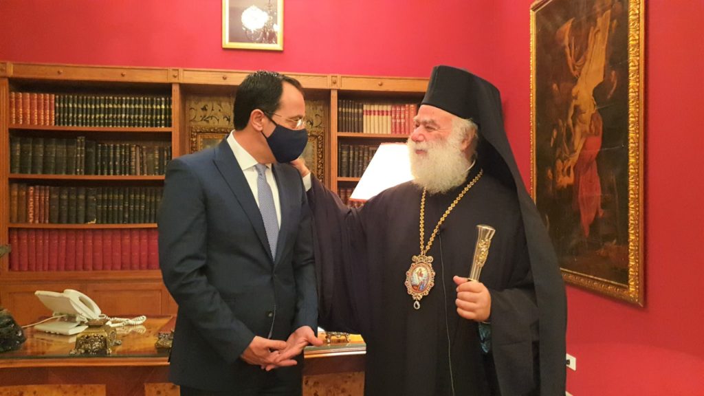 Πατριάρχης Αλεξανδρείας: “Να έρθει η δικαίωση του κυπριακού λαού”