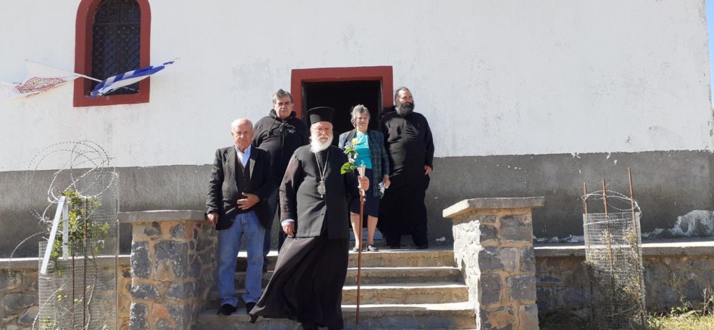 Ο Μητροπολίτης Μαντινείας κοντά στους συγχωριανούς του