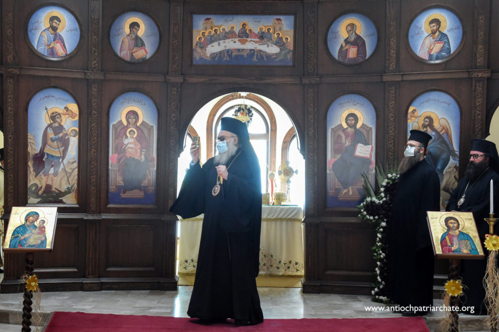 عيد القديس جاورجيوس في رعية شرقي التجارة.