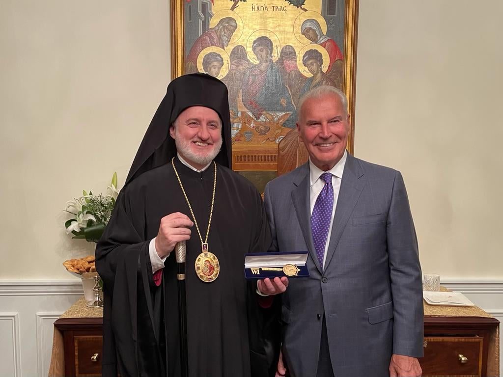 Το κλειδί του Wilmington  παρέλαβε ο Αρχιεπίσκοπος Αμερικής