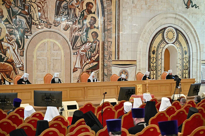 Plenary session of Russian Church’s Inter-Synodal Com’t continues for a 3rd day on Fri.
