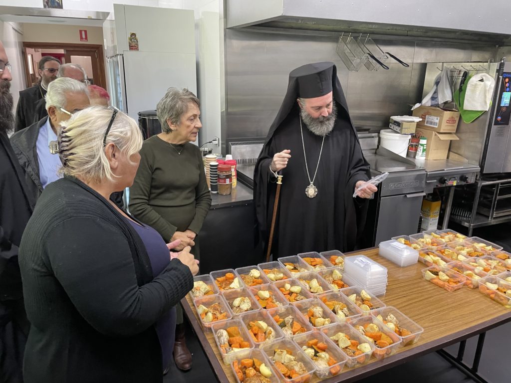 Η παροχή γευμάτων στην αιχμή του κοινωνικού έργου Ι.Α. Αυστραλίας