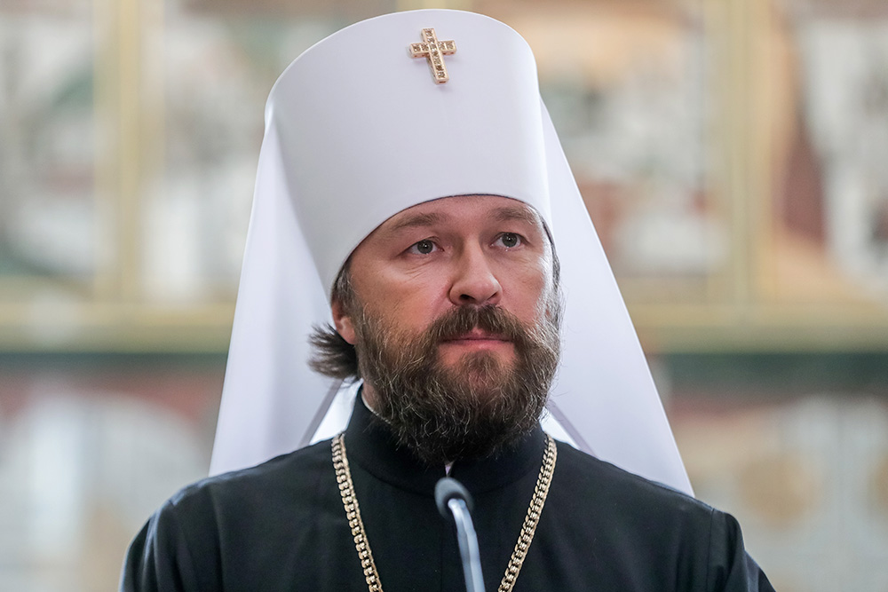Президент России наградил митрополита Волоколамского Илариона орденом Александра Невского