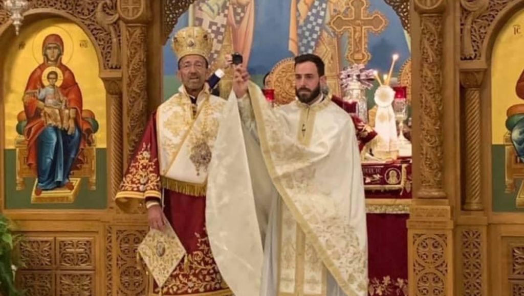 Father Efstratios Magoulias Ordained to the Holy Priesthood