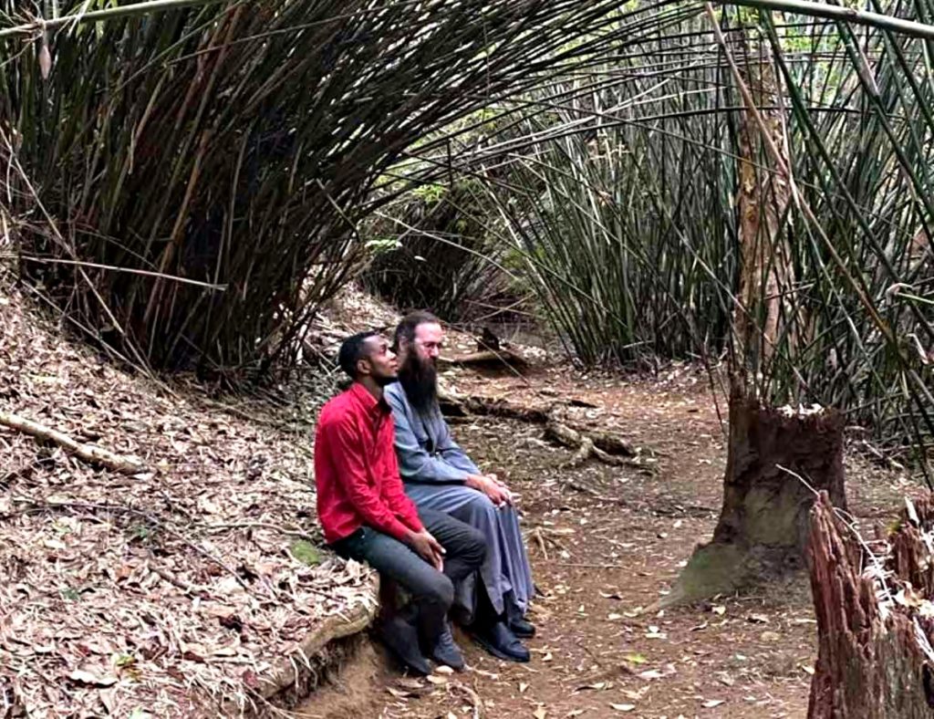 “Γιατί οπότε βρίσκεστε στη ζούγκλα δακρύζετε;”.