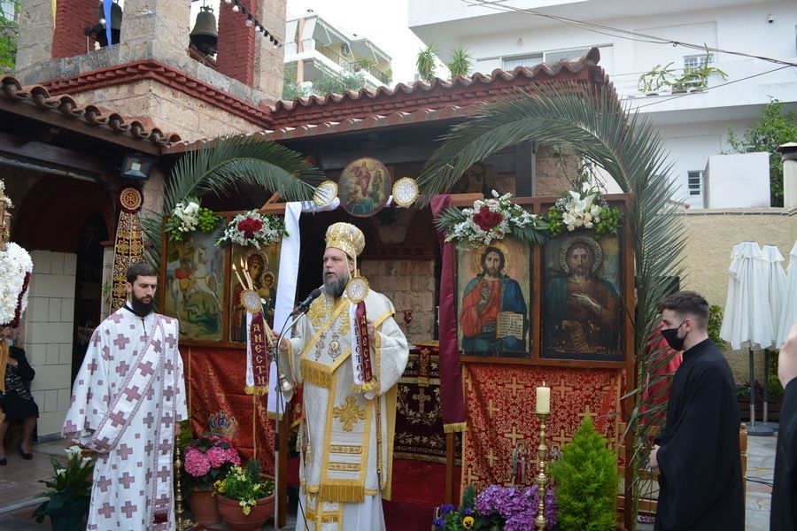 Η εορτή του Αγίου Γεωργίου του Τροπαιοφόρου στην Ι.Μ. Νέας Ιωνίας