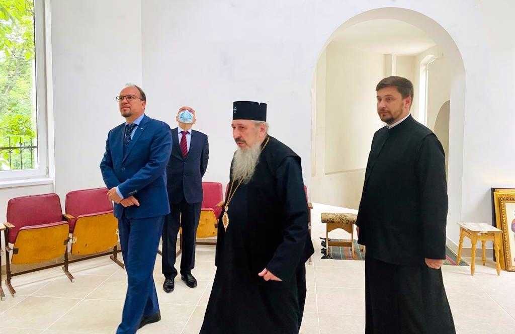 Mitropolitul Petru s-a întâlnit cu Ambasadorul României în Republica Moldova. Ce au discutat cei doi