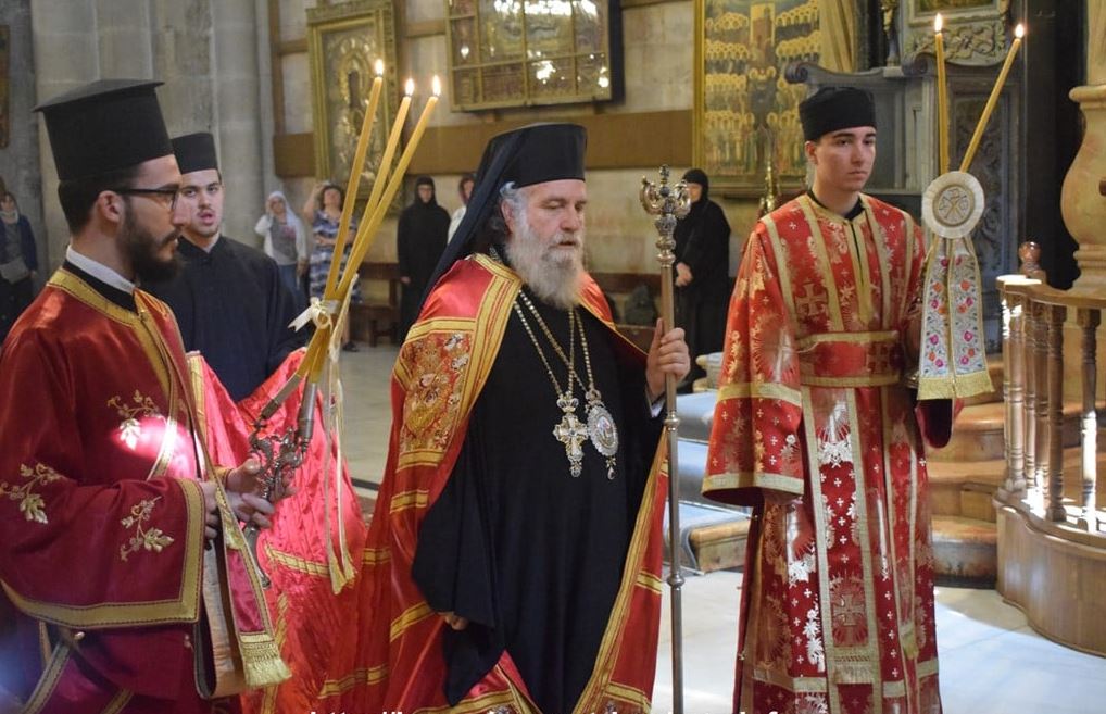 Κυριακή του Θωμά στον Πανίερο Ναό της Αναστάσεως