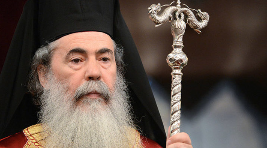 Patriarch of Jerusalem Theophilos III urges end to violence in region