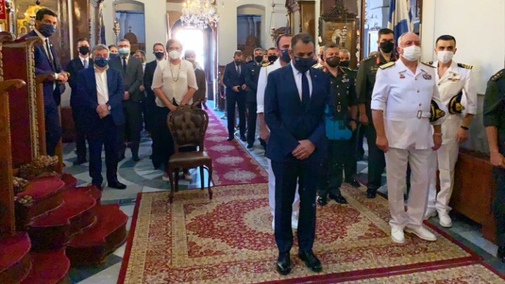 Χανιά, Παναγιωτόπουλος: «Οι ένοπλες δυνάμεις διασφαλίζουν τα εθνικά μας δίκαια»