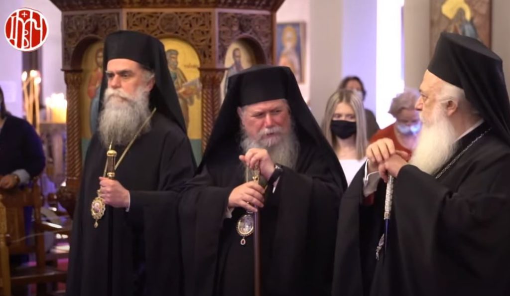 Πολυαρχιερατικός Πανηγυρικός Εσπερινός στην Παναγία Δοβρά