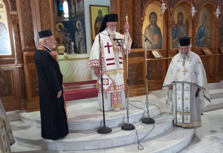 Στον  Άγιο Τίτο Ηρακλείου ο Μητροπολίτης Αρκαλοχωρίου