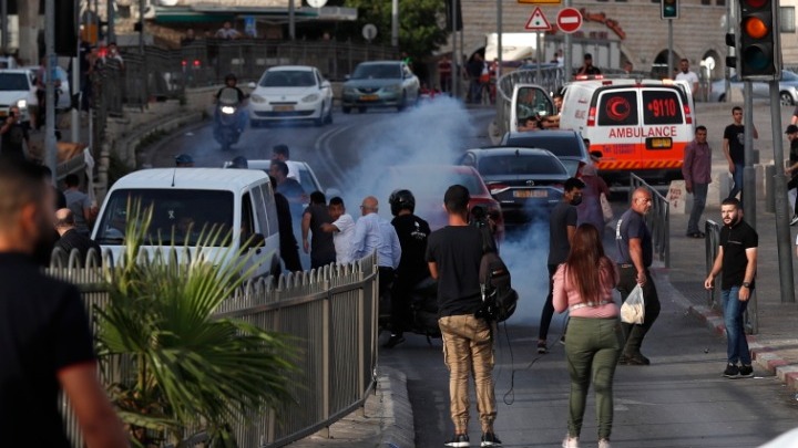 Φωτιά ξέσπασε στην Πλατεία Τεμενών στην Ιερουσαλήμ