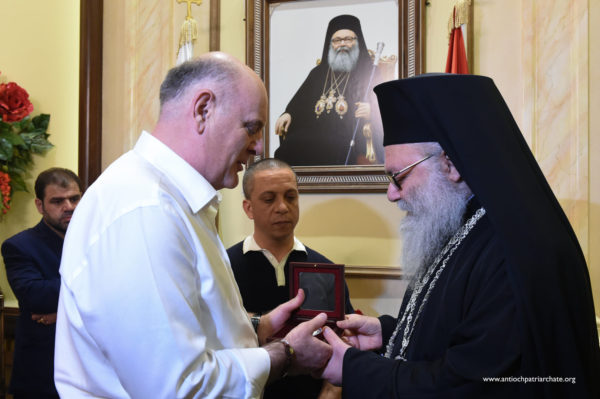 Patriarch of Antioch receives top Abkhaz leader
