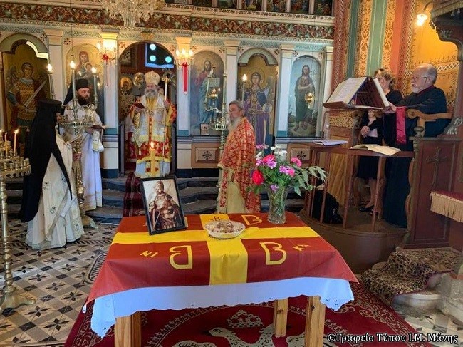 Αρχιερατική Θεία Λειτουργία στα Άνω Ρίγκλια