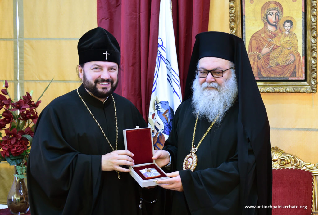 Συνάντηση Πατριάρχη Αντιοχείας με τον Αρχιεπίσκοπο Βλαντικαβκάζ
