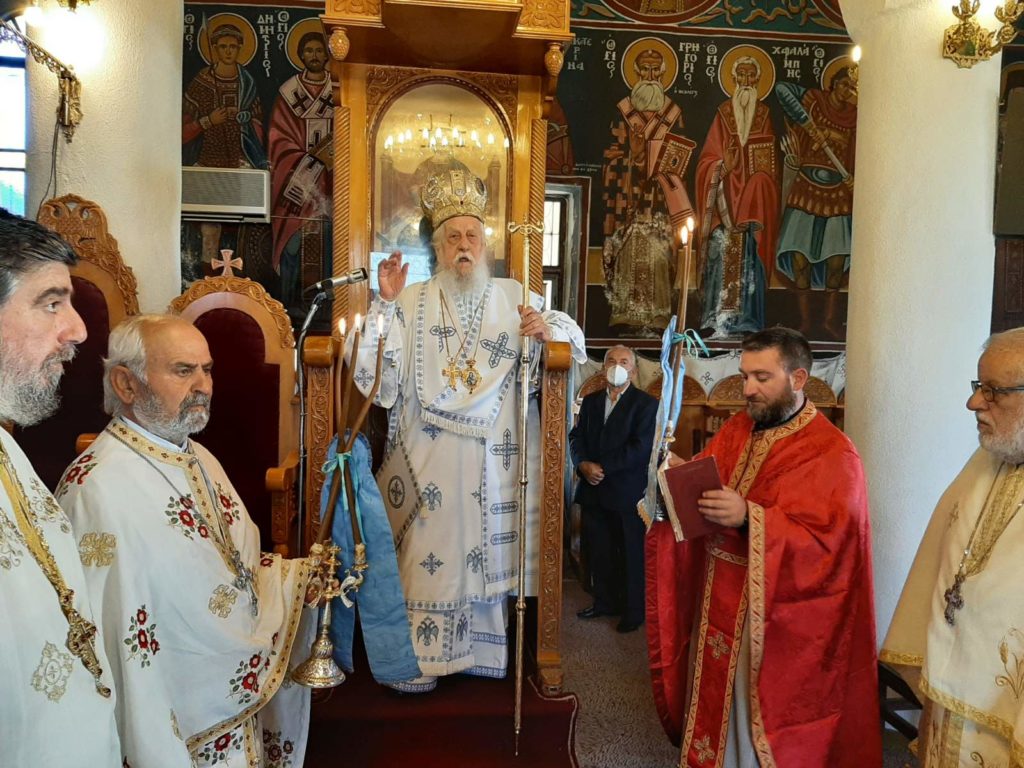 Στα Σύβοτα Θεσπρωτίας για την εορτή της Αναλήψεως ο Μητροπολίτης Παραμυθίας