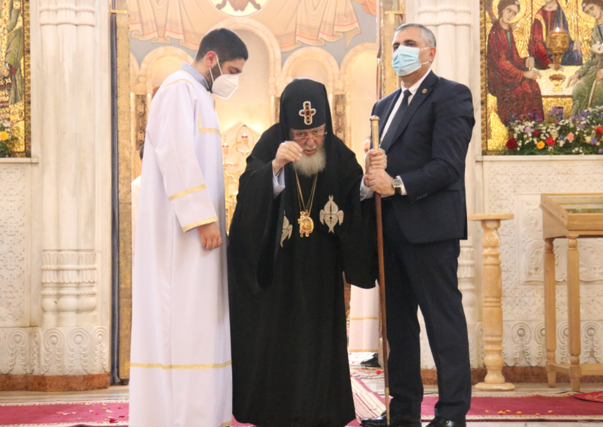 სრულიად საქართველოს კათოლიკოს-პატრიარქის ქადაგება სულთმოფენობის დღესასწაულზე