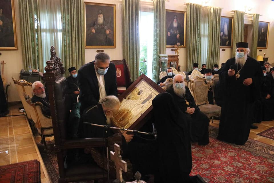 ილია მეორემ ჭყონდიდის ეპარქიის სამღვდელო და სამონაზვნო დასი მიიღო [ფოტო]