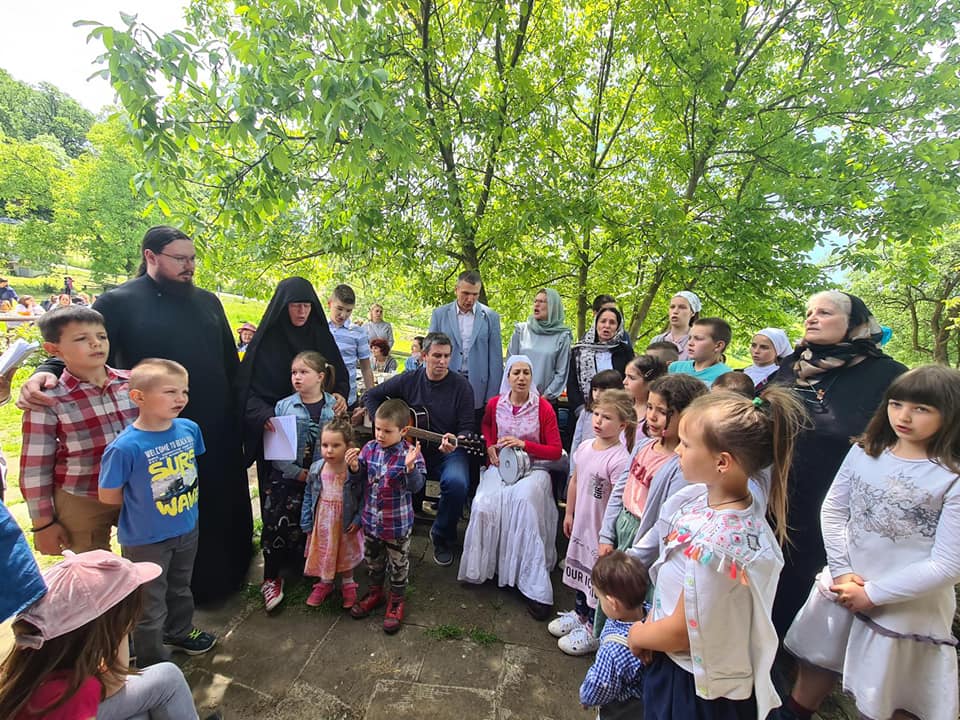 Sunday of the Paralytic man in the monastery of Most Holy Mother of God the Three-Handed