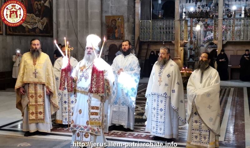 THE FEAST OF THE APODOSIS OF PASCHA AT THE PATRIARCHATE