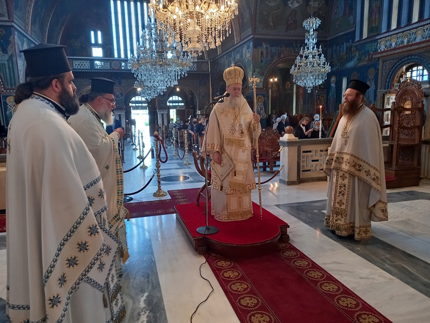 Εορτάστηκε η Ανάληψη του Κυρίου στην Κόρινθο