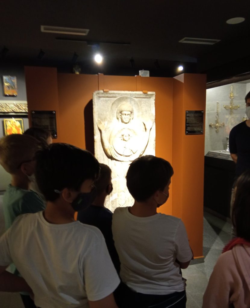 Στο Βυζαντινό Μουσείο Μακρινίτσας, το 1ο Πειραματικό Δημοτικό Σχολείο Πορταριάς