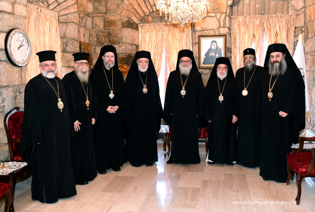 Συνάντησε τους Μητροπολίτες του Λιβάνου ο Πατριάρχης Αντιοχείας