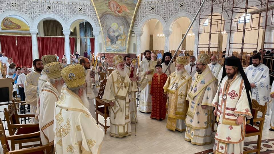 Ευχήθηκαν στον Αρχιεπίσκοπο Αλβανίας για την επέτειο Εκλογής του