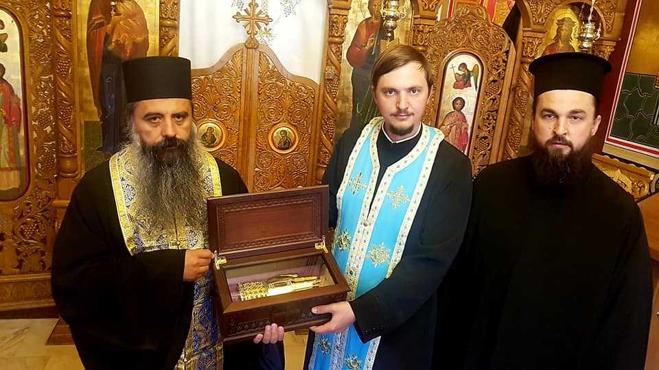 Moaștele Sf. Ier. Dionisie, Episcopul Cetății Albe – Ismail, într-o biserică din Bacău