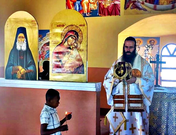 CHURCH OF ST. JOSEPH THE HESYCHAST CONSECRATED AT MADAGASCAR MONASTERY