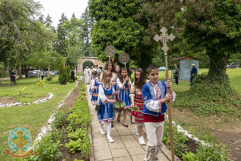 Αγιασμός στη Μονή Κοιμήσεως της Θεοτόκου του Ίσκρετς