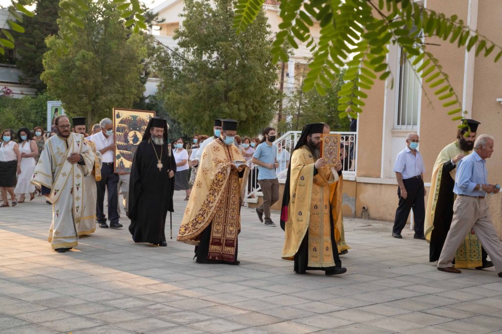 Περιφορά της Εικόνας των Αγίων Πάντων στη Λευκωσία