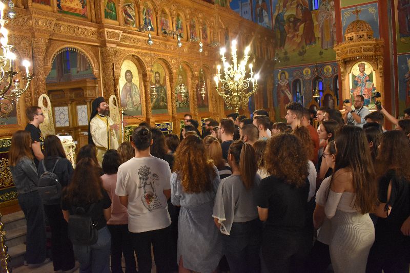 Θεία Λειτουργία για τους υποψηφίους φοιτητές στην Κομοτηνή
