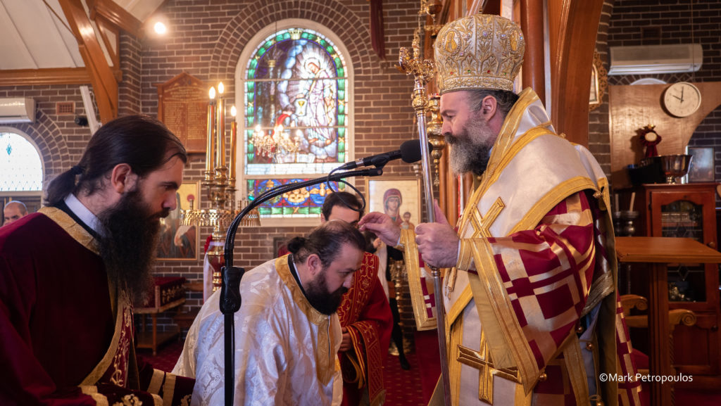 Ordinations in Sydney of a Priest and Deacon and the elevation to a Spiritual Father